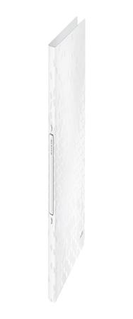 Esselte Leitz Ringbuch WOW DIN A4 PP weiss-metallic 2 Ringe 2 Ring-ReiÃŸmechanik - A4