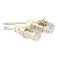 ACT Ivory 7 meter U/UTP CAT6A patch cable snagless with RJ45 connectors - 7 m - Cat6a - U/UTP (UTP) - RJ-45 - RJ-45 - Ivory