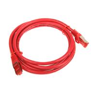 Câble de raccordement en ligne Cat.6 S/FTP rouge 2 m