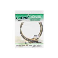 Câble adaptateur d'alimentation en ligne 2x 5,25" / 6 broches PCI-E 0,25 m