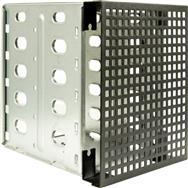 Inter-Tech ER-5255-1, Cache d'alimentation, Noir, Acier, 3U, 160 mm, 128 mm