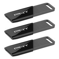PNY ATTACH X USB 3.2 128 Go PACK X3 - 128 Go