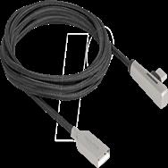 Câble USB Delock - USB (M) vers USB-C (M) 24 broches coudé
