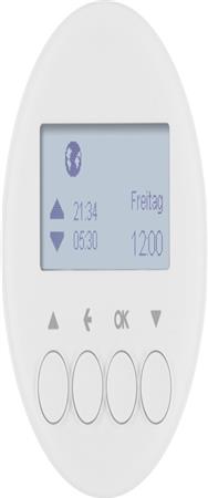 Berker 85741139 Horloge à obturateur Blanc brillant