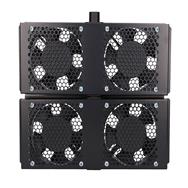 Unité de ventilation Extralink 4 voies 0U pour armoires sur pied