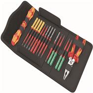 Wera Kraftform Kompakt VDE 17 extra slim 1 Outil de recherche 17-teilig rot/gelb inkl. 2