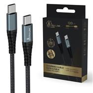 Câble USB-C vers USB-C 40 Gbit/s Extralink CABESL07 (1,2 m)