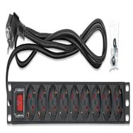 Intellinet 19" 1U Rackmount 9 voies EU PDU 16A