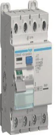 Disjoncteur différentiel Hager 4 pôles 10 kA 40 A 30 mA type B CDB640E