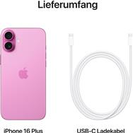 Apple Telekom iPhone 16 Plus Pink - Smartphone - 128 GB