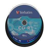 Verbatim 10 x CD-R - 700 Mo (80 min) 52x