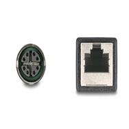 Câble réseau Delock - 8 broches M12 (F) vers RJ-45 (F)
