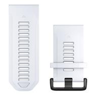 Bracelet Garmin QuickFit en silicone blanc pierre
