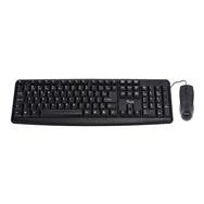 Equip 245202 - Pleine taille (100 %) - Filaire - USB - QWERTY - Noir - Souris incluse