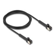 Câble patch Delock - RJ-45 (M) coudé jusqu'à 60° vers RJ-45 (M) coudé jusqu'à 60°