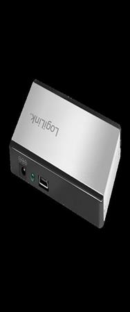 LogiLink UA0404 Hub USB 2.0 4 ports avec adaptateur secteur