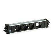 Bachmann 906.0237 MARCHE-PIED ALU 3xCEE7/3 1xCM