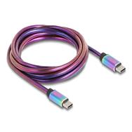 Câble USB Delock - USB-C 24 broches (M) vers USB-C 24 broches (M)