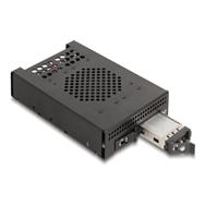 Rack mobile Delock 3,5 pouces pour 2 SSD M.2 NVMe avec connecteur Slim SAS SFF-8654, boîtier SSD, M.2, M.2, noir