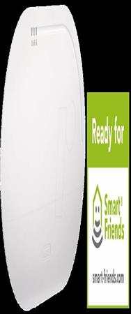 ABUS Security-Center ABUS FUAA35010A - Android - iOS - E-mail - 90 dB - 100 m - 868 MHz - 0 - 40 °C