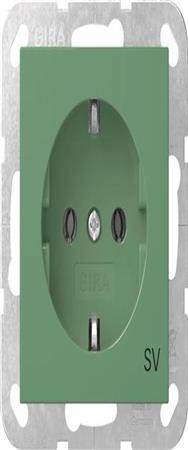 Prise GIRA SCHUKO 4188107 Système SV 55 gr