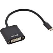Convertisseur d'affichage USB InLine - USB-C mâle vers DVI femelle (DP Alt Mode)