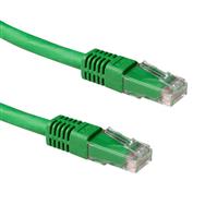 ACT Green 0.5 meter LSZH U/UTP CAT6A patch cable with RJ45 connectors - 0.50 m - Cat6a - U/UTP (UTP) - RJ-45 - RJ-45 - Green