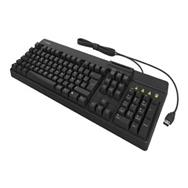 Clavier ICY BOX (KeySonic TAS) avec lecteur de carte à puce noir