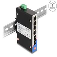Commutateur Delock - 4 x 10/100/1000 + 2 x SFP