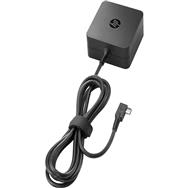 HP 45W USB Type-C AC Adapter: AC-to-DC, Black