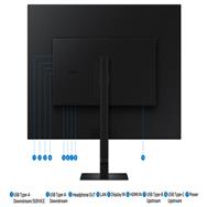 Samsung S80UD, 94 cm (37"), 3840 x 2160 Pixel, 4K Ultra HD, LCD, 5 ms, Schwarz