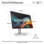 HP Series 7 Pro FHD Monitor: 24-inch (60.5 cm) Flat Screen