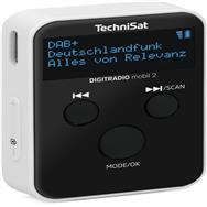 TechniSat TSAT DigitRadio mobil 2 sw/ws DAB+/UKW Radio-Clip OLED-Display