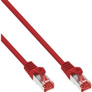 Câble de raccordement en ligne S/FTP PiMF Cat.6 250 MHz PVC CCA rouge 1,5 m