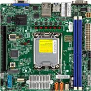 Supermicro X13SCL-IF, Intel, LGA 1700, Intel® Pentium®, Intel® Xeon®, DDR5-SDRAM, 128 Go, DIMM