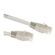 ACT Grey 1.5 meter LSZH U/UTP CAT5E patch cable with RJ45 connectors - 1.5 m - RJ-45 - RJ-45 - Grey