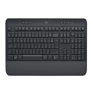 Logitech SIGNATURE K650. Type in comfort. Get more done - Full-size (100%) - Wireless - Bluetooth - Membrane - AZERTY - Graphite