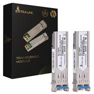 Pack de 2 modules SFP 1,25 GHz monomode 2 km Extralink