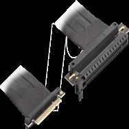 Carte Riser Delock PCI Express 3.0 x8 St> x16 Slot avec câble - Câble - 0,3 m