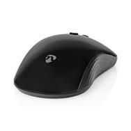 Nedis MSWS105BK - Ambidextrous - Optical - Bluetooth - 1600 DPI - Black