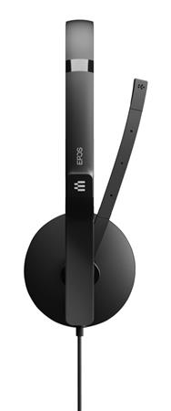 EPIC | SENNHEISER ADAPT 165 USB II - Filaire - Bureau/Centre d'appels - 20 - 20 000 Hz - 145 g - Casque - Noir