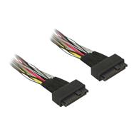 Câble interne SAS Delock - U.2 (SFF-8639) (F) vers U.2 (SFF-8639) (F)