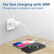 Chargeur USB-C et USB-A ACT 20 W avec Power Delivery PPS