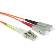 Câble de raccordement ACT - LC multimode (M) vers SC multimode (M)