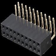 Connecteur femelle coudé Frei BL 2X10W8 2.54 2x10 broches