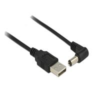 Câble d'alimentation Delock - Jack CC 5,5 x 2,1 mm (M) vers USB (alimentation uniquement) (M)