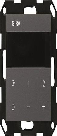 Radio GIRA UP 232028 IP System 55 anthracite