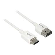 Delock Slim Haute Qualité - HDMI avec câble Ethernet