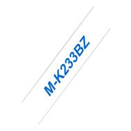 Brother M-K233BZ - Bleu sur blanc