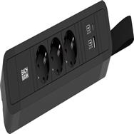 Bachmann PRIMO 2 3xCEE7/3 1xUSB A/C 22W mit Schlaufe 2.0m CEE7/7